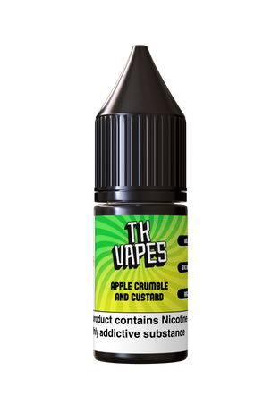 TK Vapes Salts - Apple Crumble and Custard