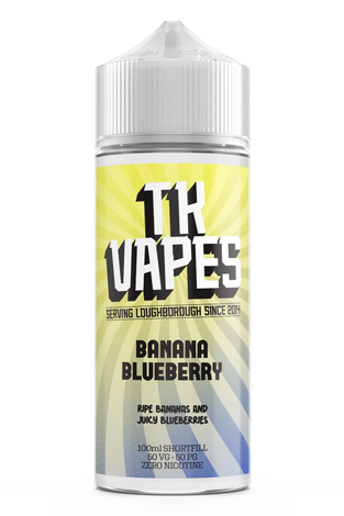 TK Vapes Shortfill - Banana Blueberry