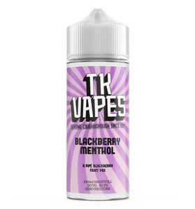 TK Vapes Shortfill - Blackberry Menthol