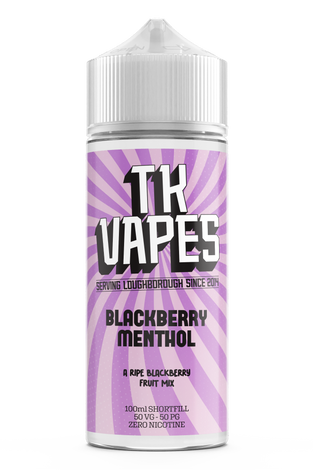 TK Vapes Shortfill - Blackberry Menthol
