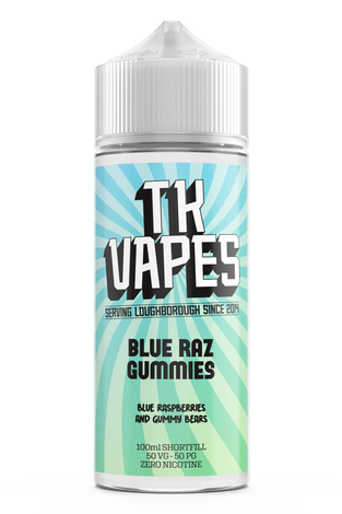 TK Vapes Shortfill - Blue Raz Gummies