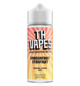 TK Vapes Shortfill - Dragonfruit Starfruit