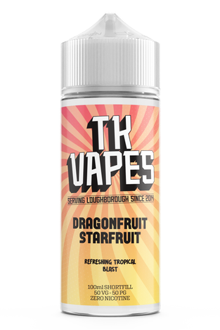 TK Vapes Shortfill - Dragonfruit Starfruit