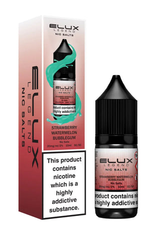 Elux Nicotine Salt - Strawberry Watermelon Bubblegum