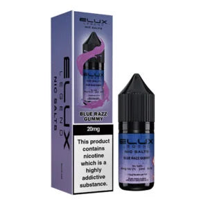 Elux Nicotine Salt - Blue Raz Gummy