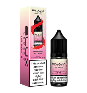 Elux Nicotine Salt - Strawberry Ice Cream