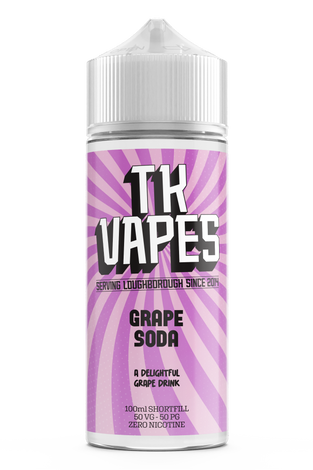 TK Vapes Shortfill - Grape Soda