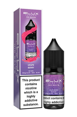 Elux Nicotine Salt - Grape Berry