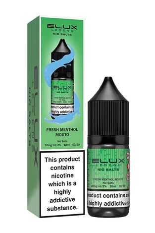 Elux Nicotine Salt - Fresh Menthol Mojito