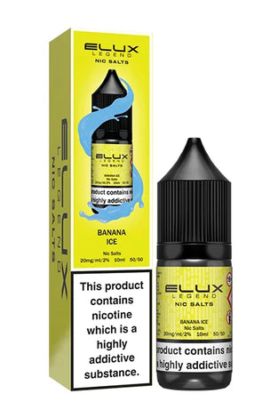 Elux Nicotine Salt - Banana Ice