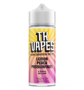 TK Vapes Shortfill - Lemon Peach Passionfruit