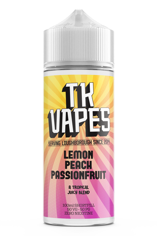 TK Vapes Shortfill - Lemon Peach Passionfruit