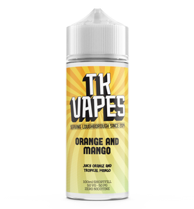 TK Vapes Shortfill - Orange and Mango