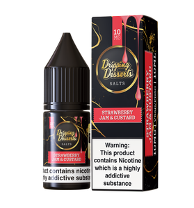 Dripping Desserts Salts - Strawberry Jam and Custard