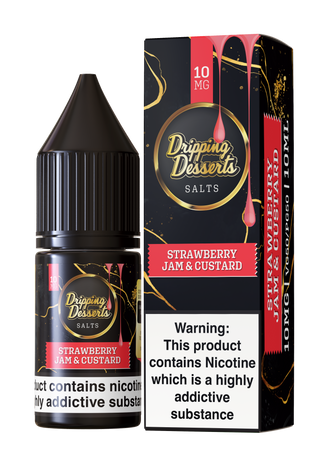 Dripping Desserts Salts - Strawberry Jam and Custard