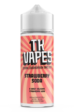 TK Vapes Shortfill - Strawberry Soda